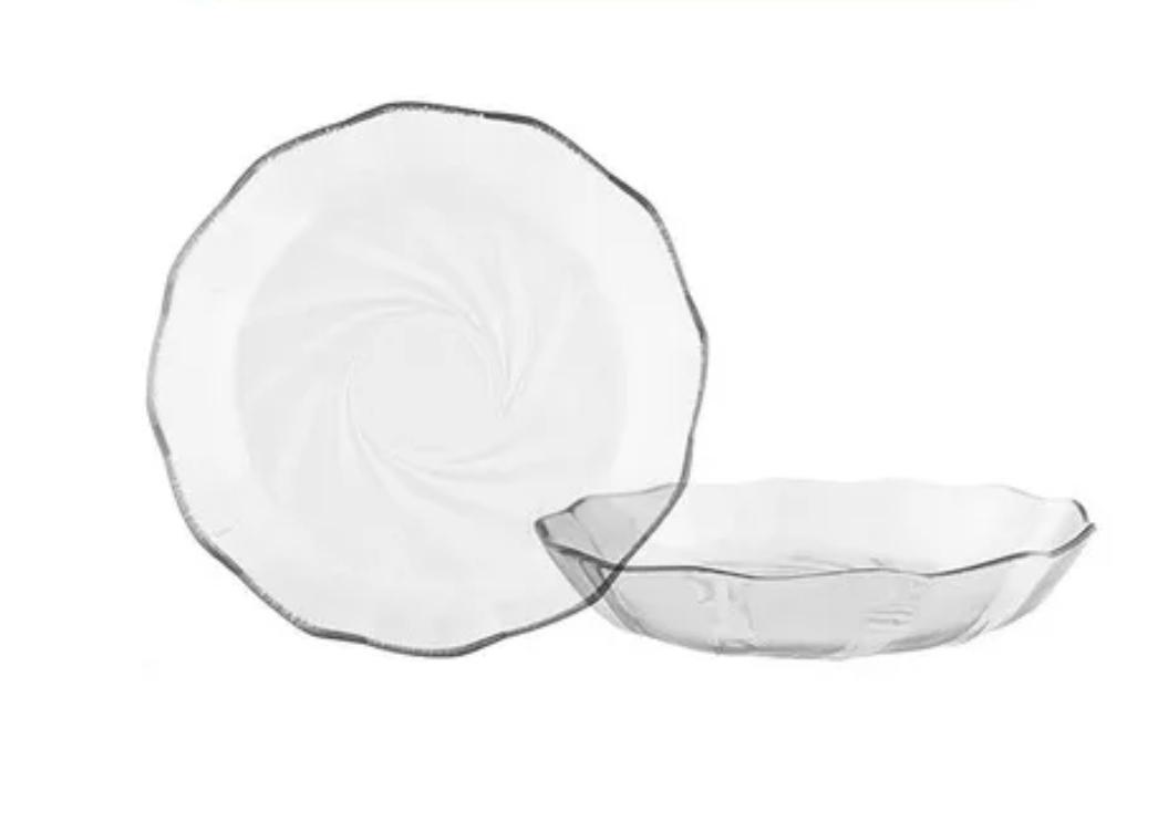 PLATO VIDRIO HONDO COSMOS DURAX 20CM