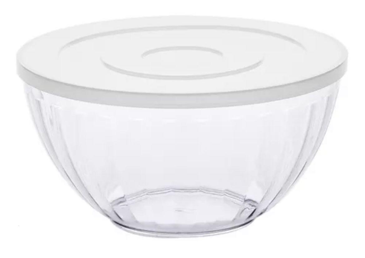 BOWL ACRILICO C/ TAPA 2.4 LTS