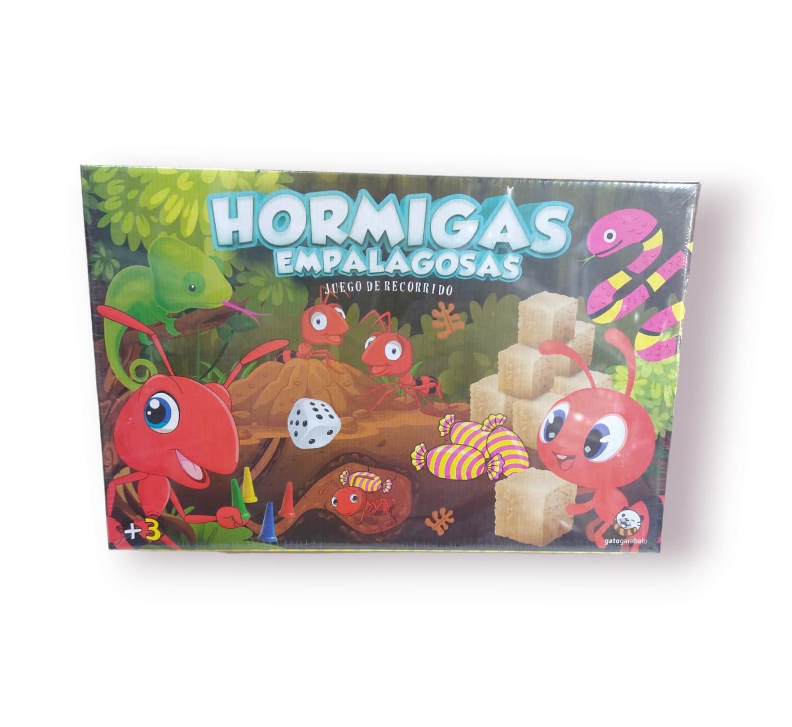 HORMIGAS EMPALAGOSAS - JUEGO DE RECORRIDO