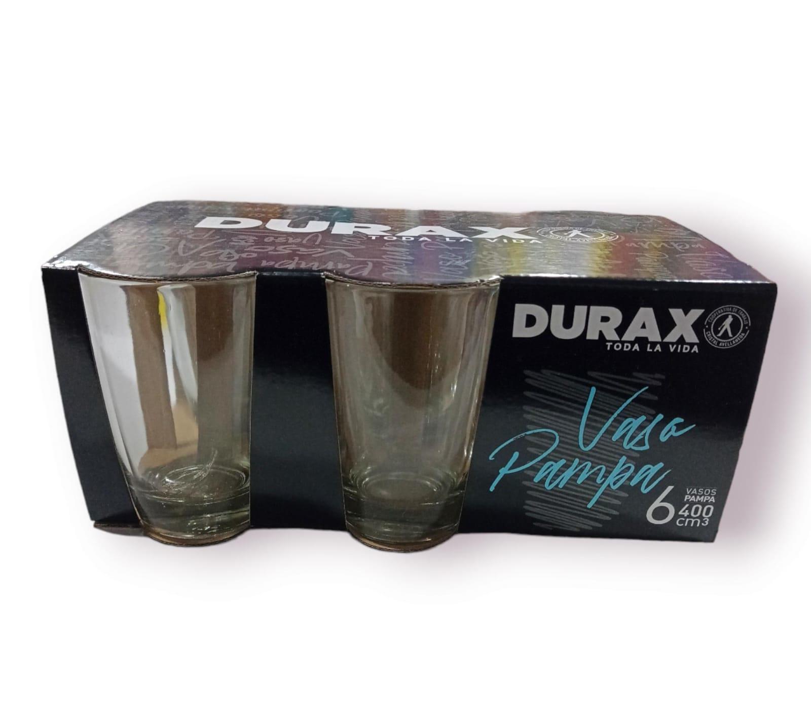 VASO PAMPA X6 UNIDADES - DURAX