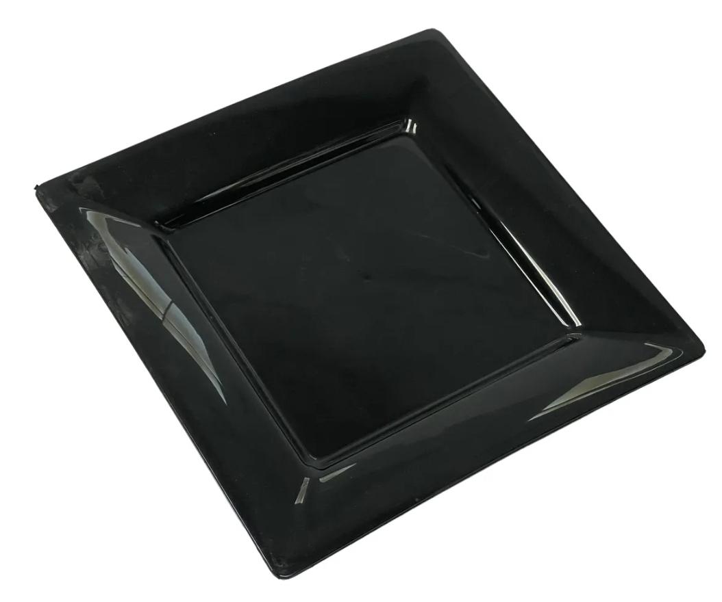 PLATO PLAYO CUADRADO PLASTICO
