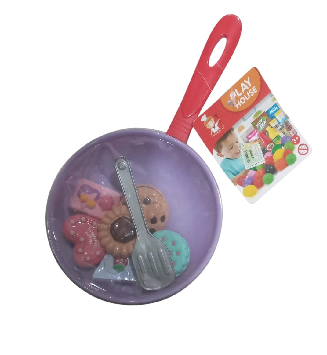 SARTEN CON ACCESORIOS PLASTICA