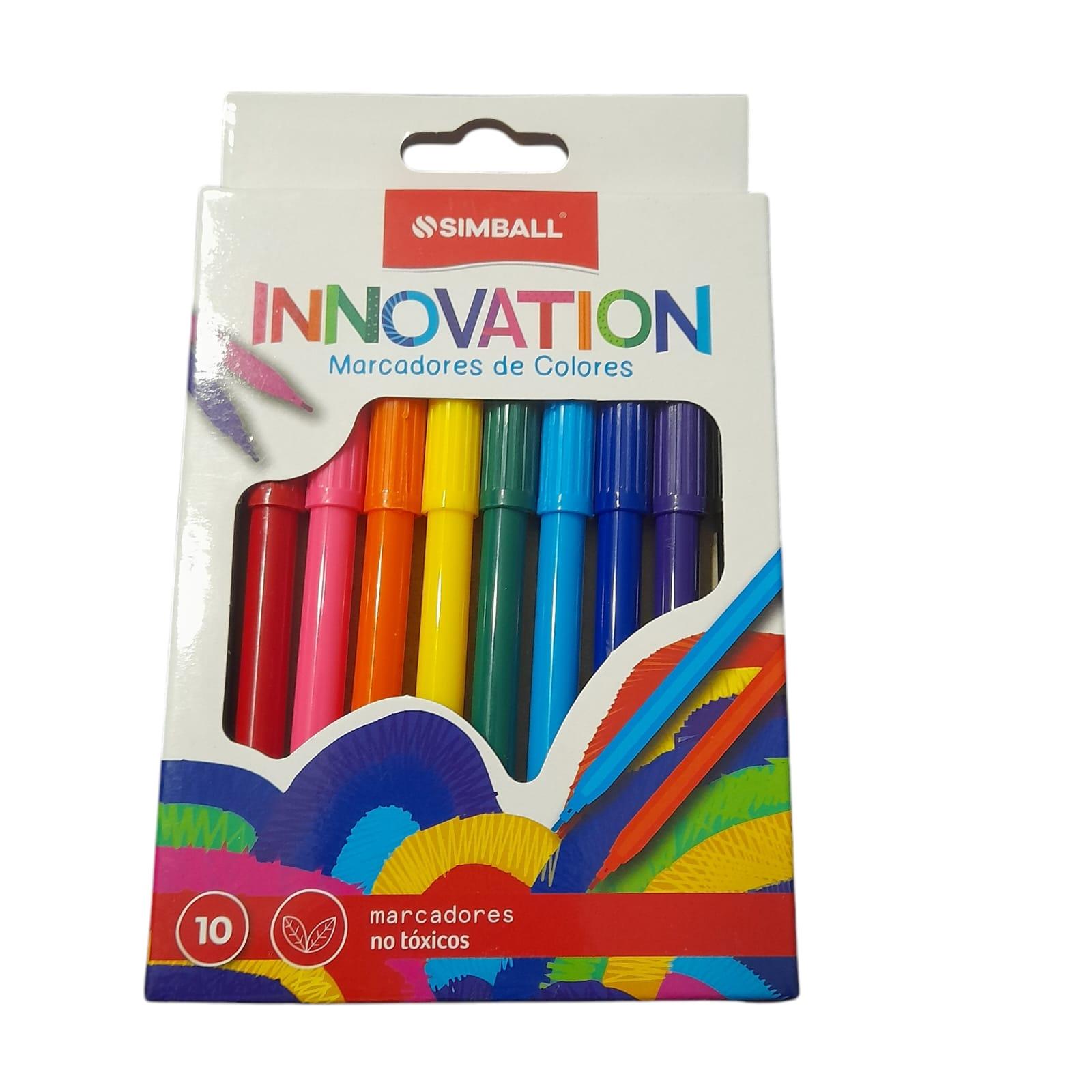 FIBRAS X 10 UNIDADES COLORES SURTIDOS SIMBALL
