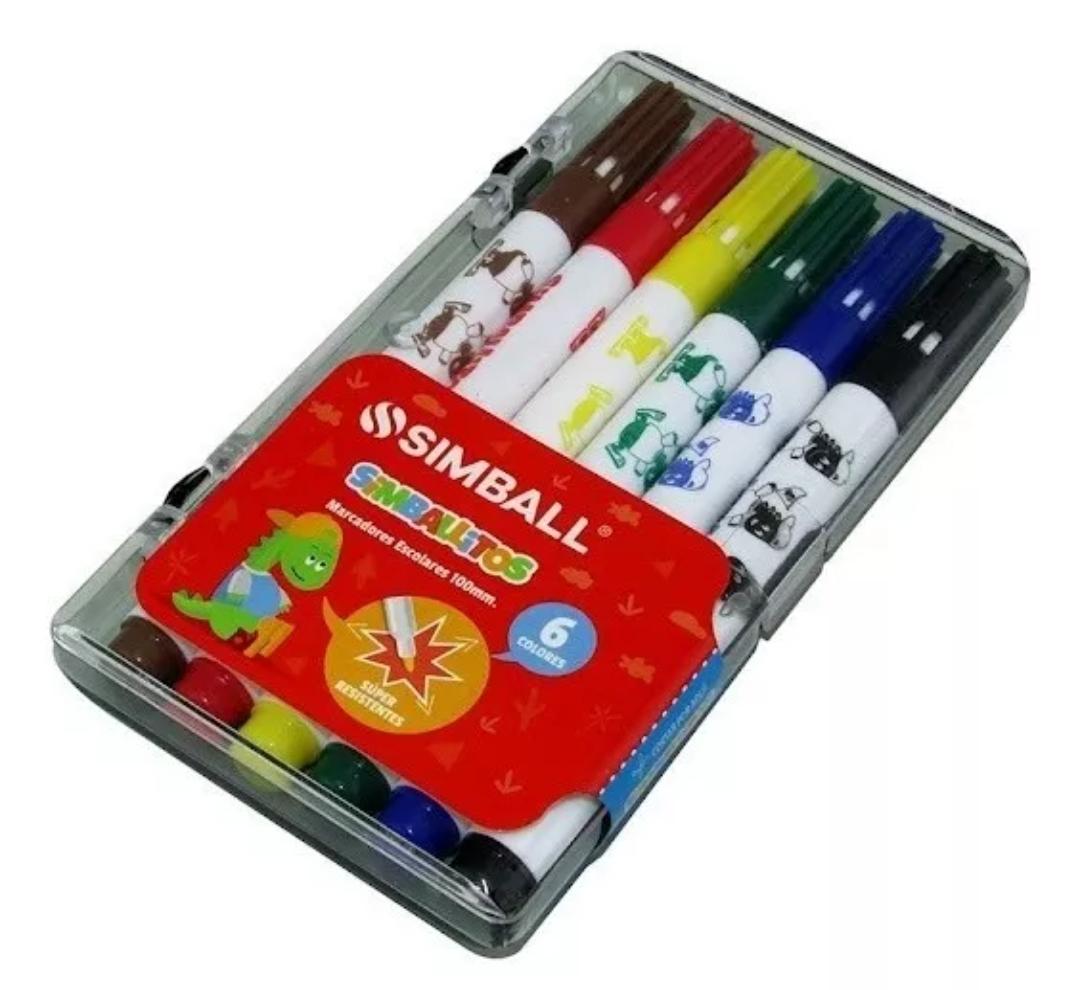 FIBRAS X 6 UNIDADES EN CAJA ACRILICA SIMBALL