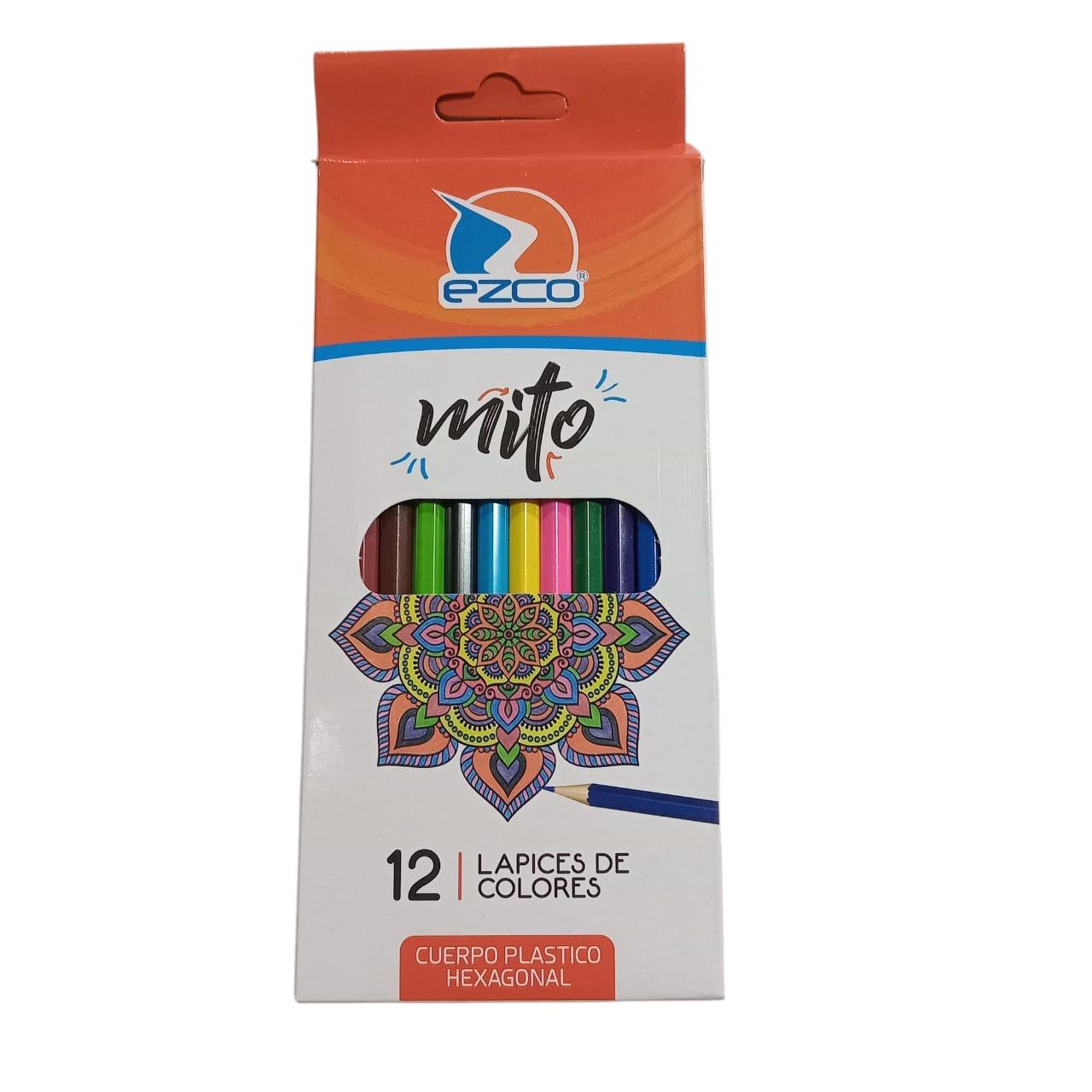 LAPICES DE COLORES X 12 UNIDADES EZCO