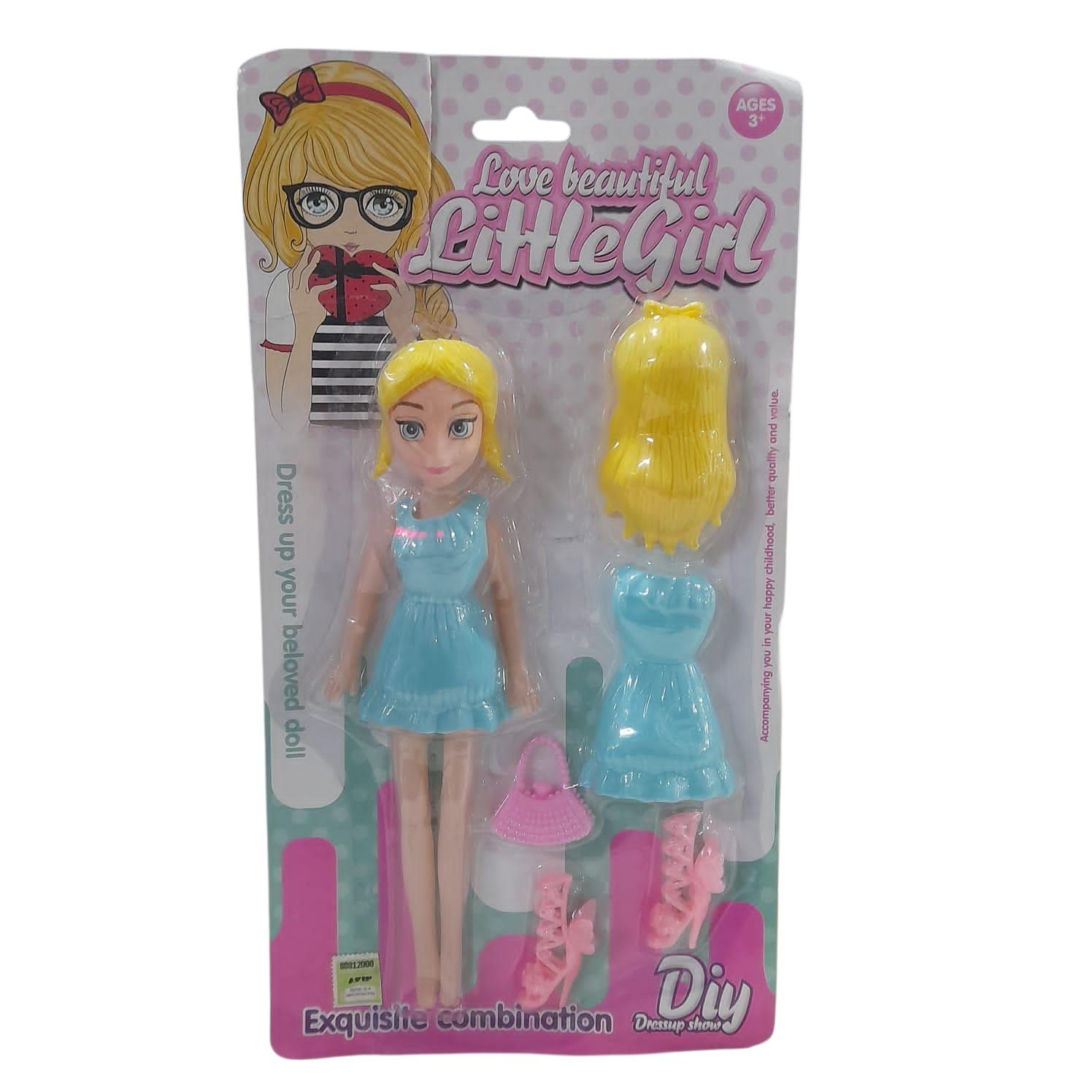 MUÑECA CON ACCESORIOS EN BLISTER