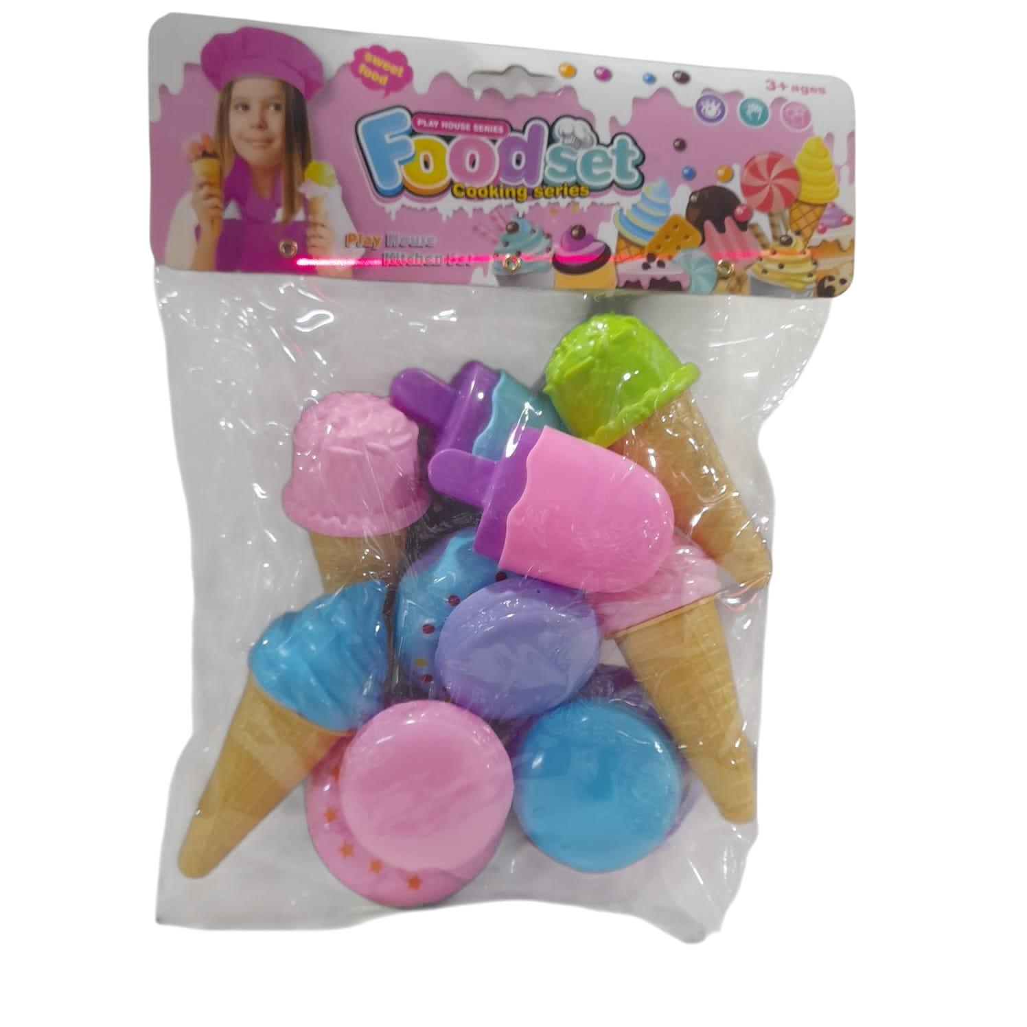 SET DE HELADOS PLASTICO EN BOLSA
