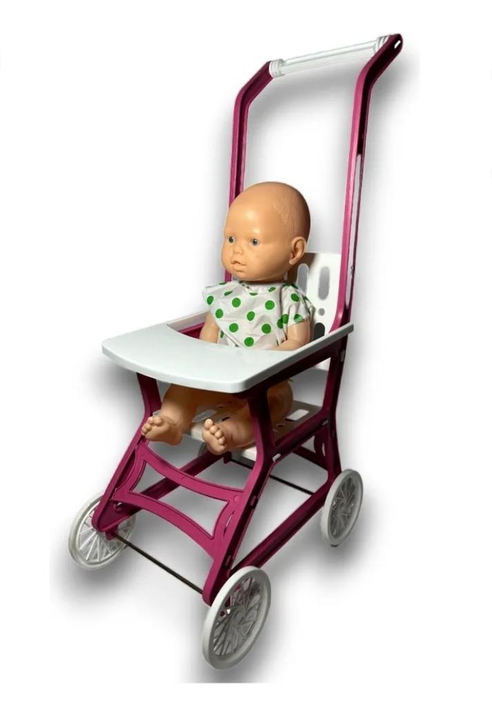 CARRITO+MUÑECA EN BOLSA