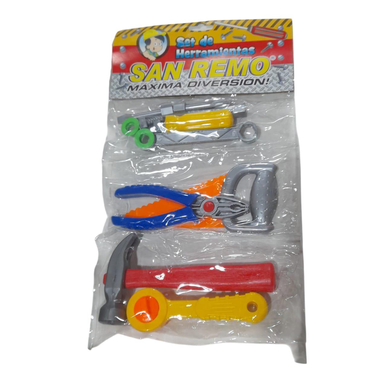 HERRAMIENTAS CON ACCESORIOS EN BOLSA MAR PLAST