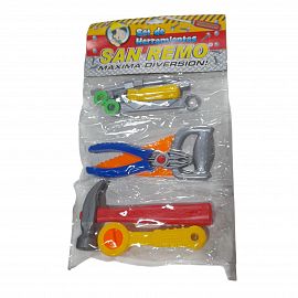 HERRAMIENTAS CON ACCESORIOS EN BOLSA MAR PLAST