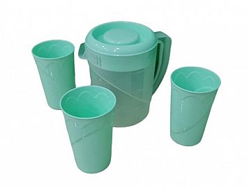 OFERTA X 12 UNIDADES JARRA +3 VASOS 1750ML.