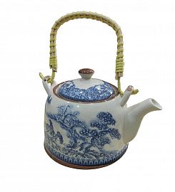 TETERA CERAMICA 1LTS ESTAMPADA C/FILTRO