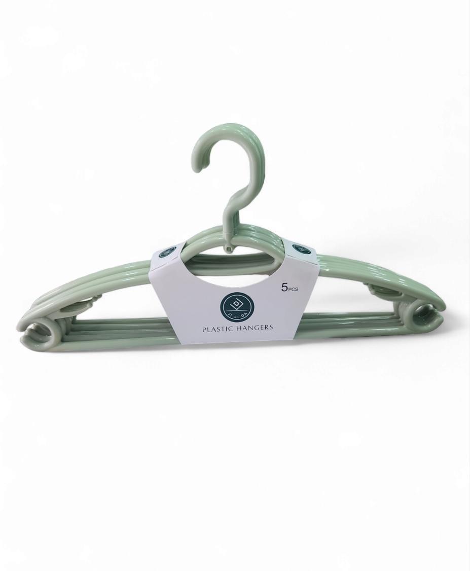 PERCHA X 5 UNIDADES PLASTICO REFORZADO