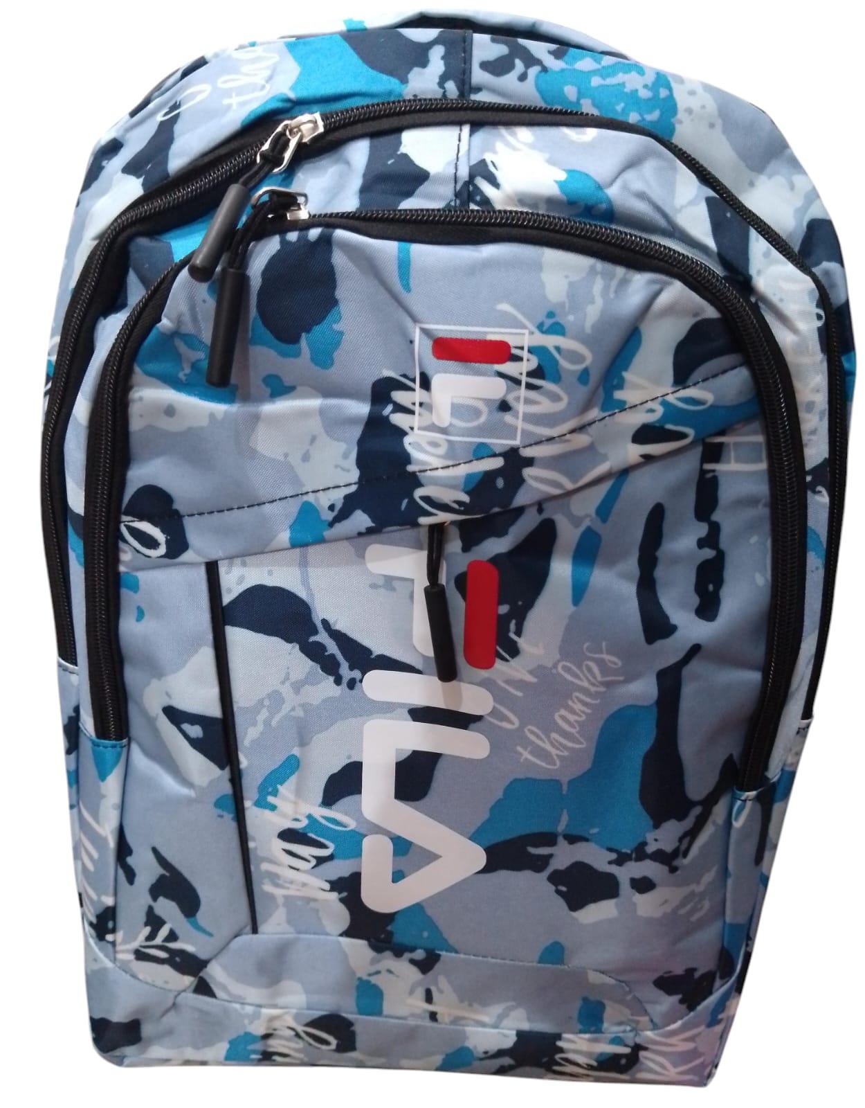 MOCHILA CAMUFLADA(60055)2CIERRES GDE