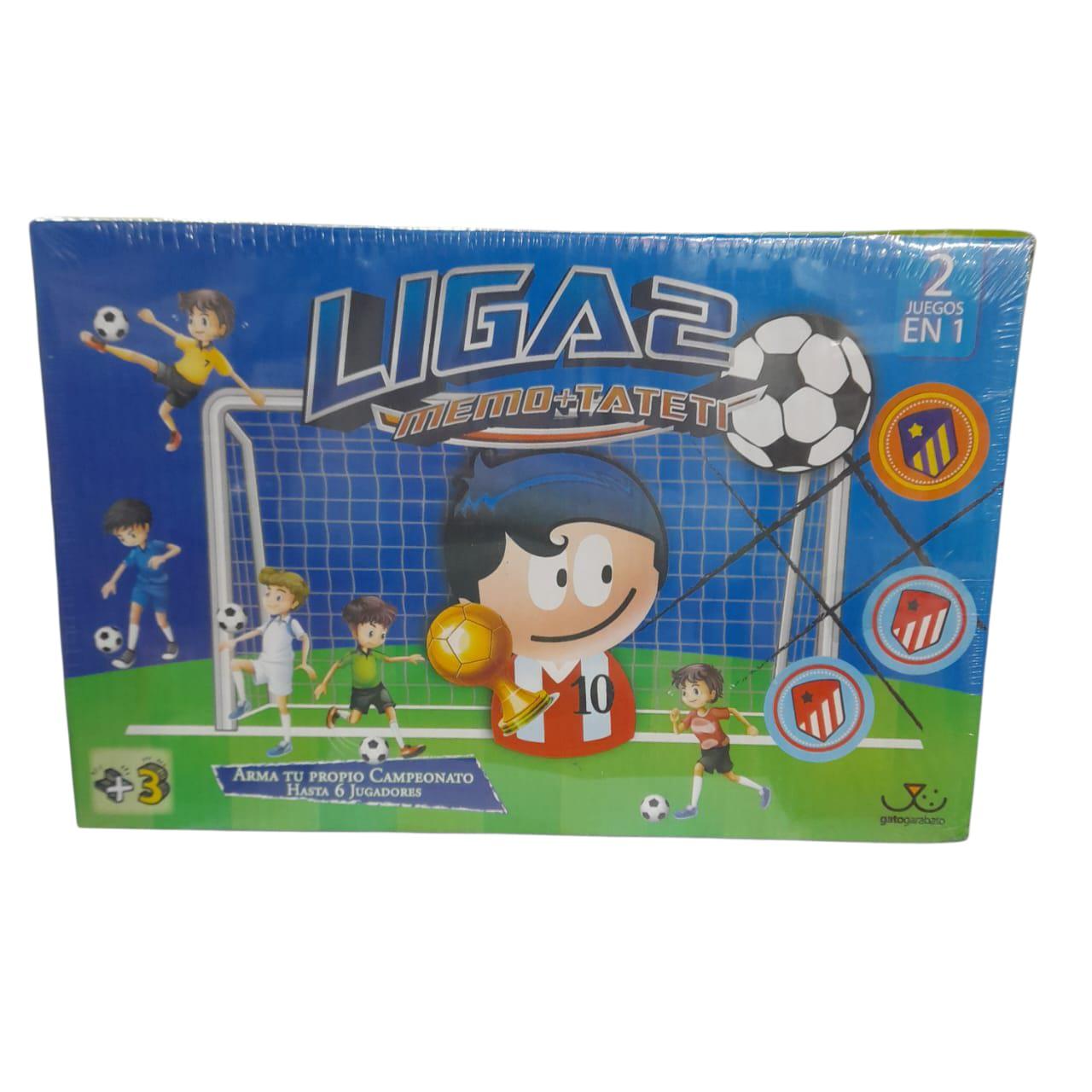 JUEGO MEMORIA + TATETI EN CAJA