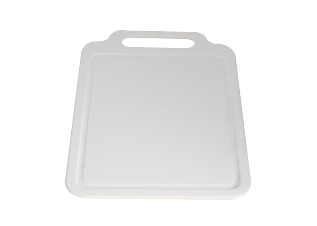 TABLA PICAR GRANDE PLASTICA BLANCA 36CM
