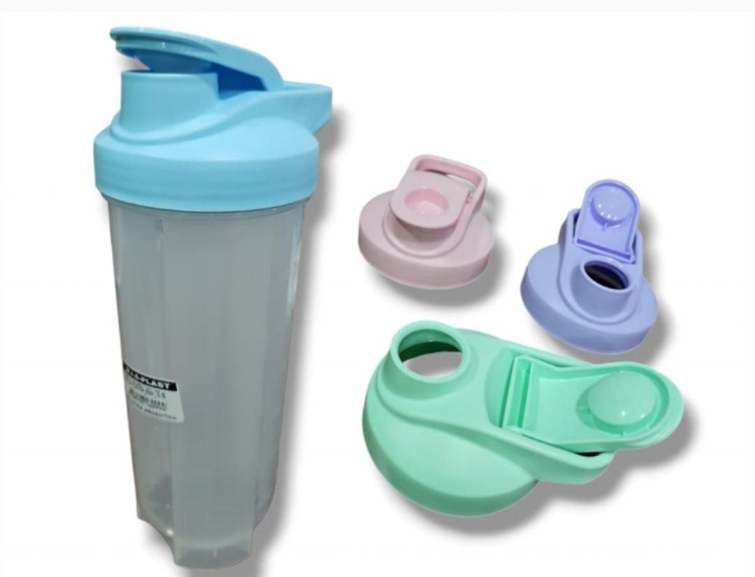 BOTELLA PLASTICA AGUA CON TAPA 700ML