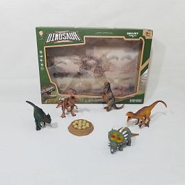 DINOSAURIOS - SET X6 UNIDADES - EN CAJA