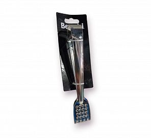 PINZA PARA HIELO DE ACERO EN BLISTER - 17CM