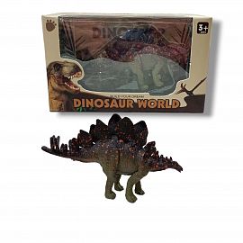 DINOSAURIO DE GOMA CHICO EN CAJA- 9X15CM