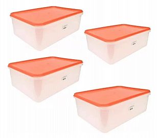 TUPPER CONTENEDOR RECTANGULAR BLANCO 12 LITROS 