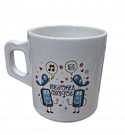 TAZA CERAMICA DIA DEL AMIGO