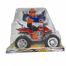 CUATRICICLO 4 X 4 + MUÑECO BURBUJA