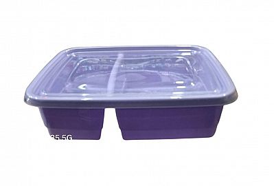 TUPPER CONTENEDOR RECT C/2 DIVISIONES 1600C