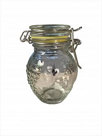 FRASCO 100CC C/CIERRE CLIP VIDRIO