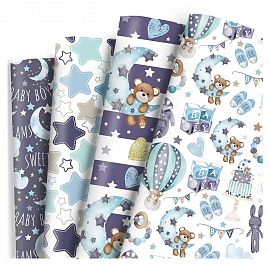 PAPEL REGALO FANTASIA ESTAMPADA X UNIDAD