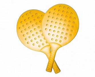  PALETAS X 2 UNIDADES PLASTICAS E/RED